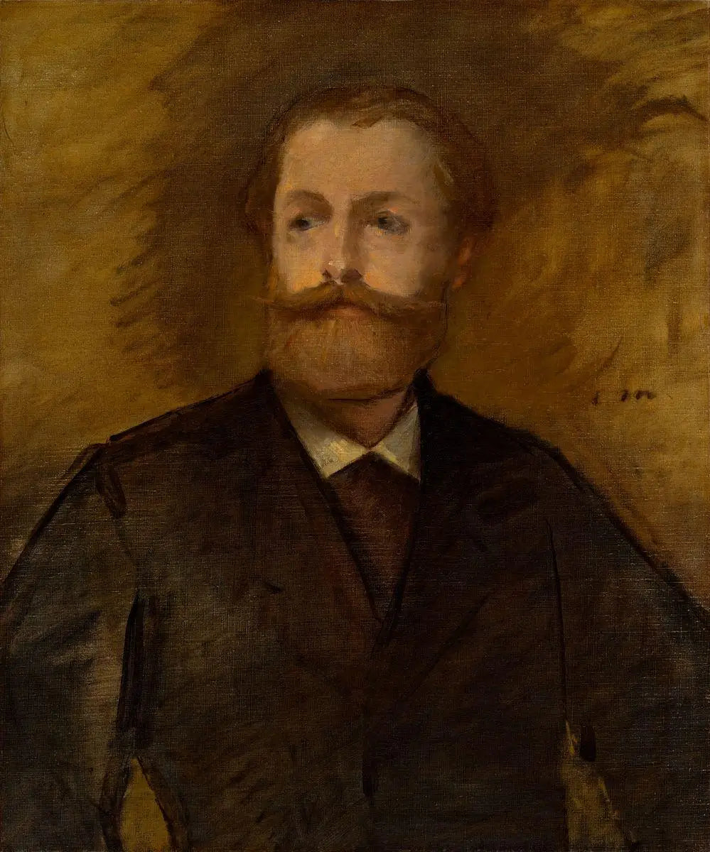 Reproduction du tableau « Portrait d'Antonin Proust - Édouard Manet » par Alpha Reproduction en peinture à l’huile