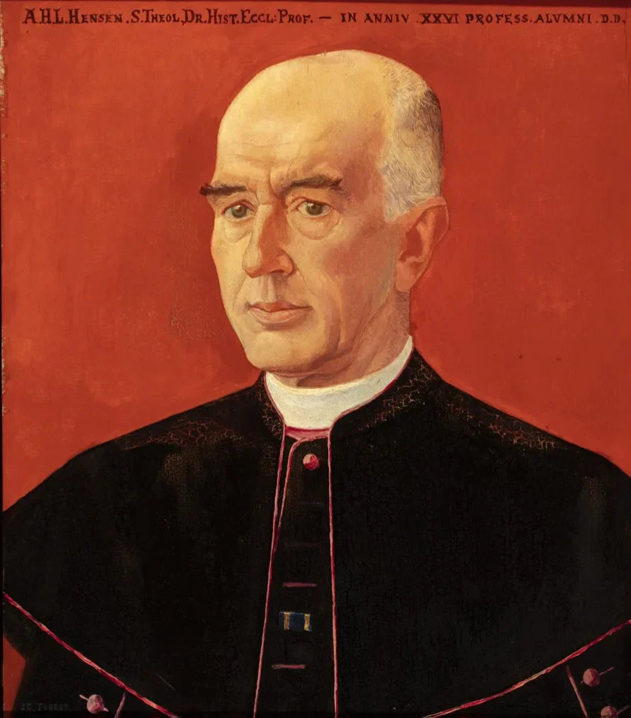 Portrait d'Antonius Hubertus Leonardus Hensen (1854-1932) - Jan Toorop image 1 reproduction de peinture à l’huile