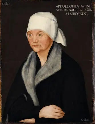 Ritratto di Apollonia von Wiedebach - Lucas Cranach il Vecchio