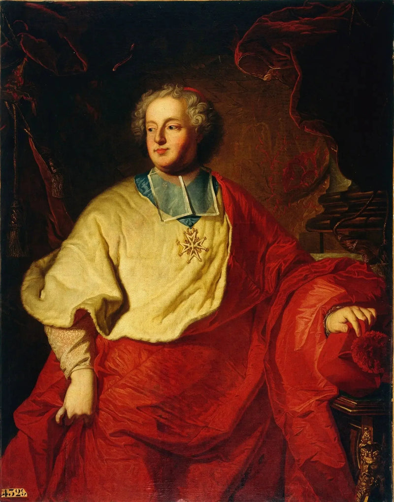 Ritratto di Armand Gaston Maximilien de Rohan (1674-1749) - Hyacinthe Rigaud