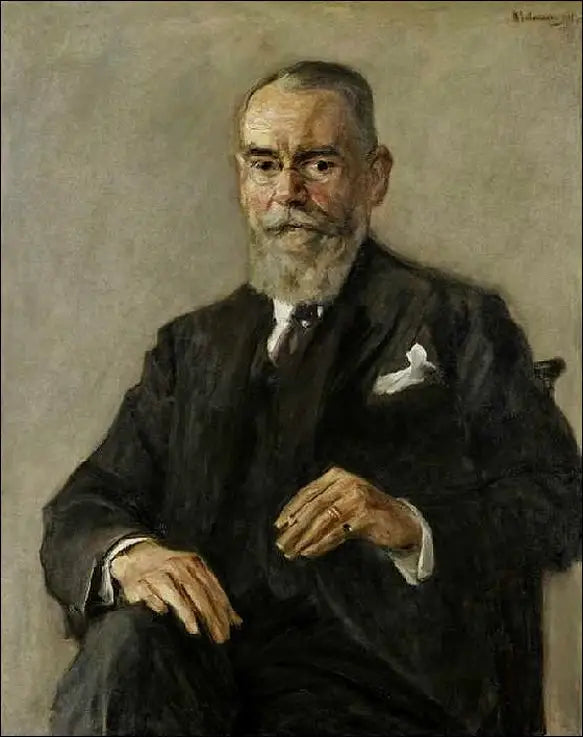 Ritratto di Auguste Batschari - Max Liebermann