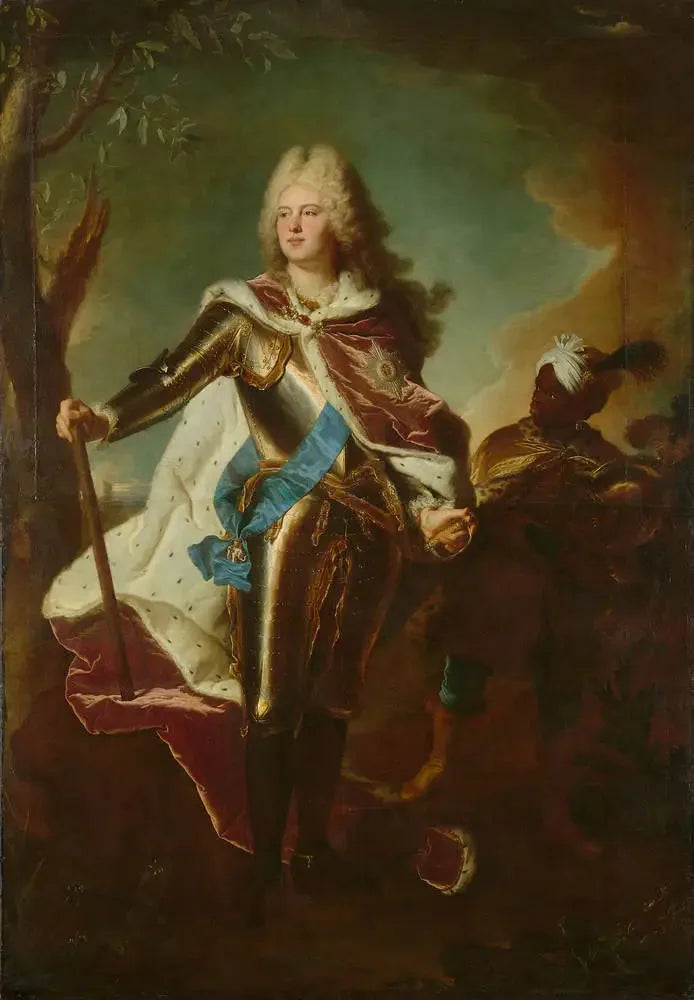 Ritratto di Augusto III di Polonia - Hyacinthe Rigaud