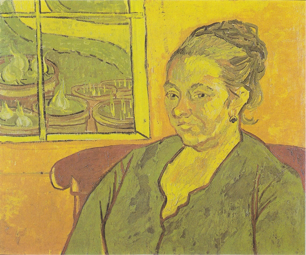 Portrait d'Augustine Roulin - Vincent van Gogh image 1 tableau peint à l’huile sur toile