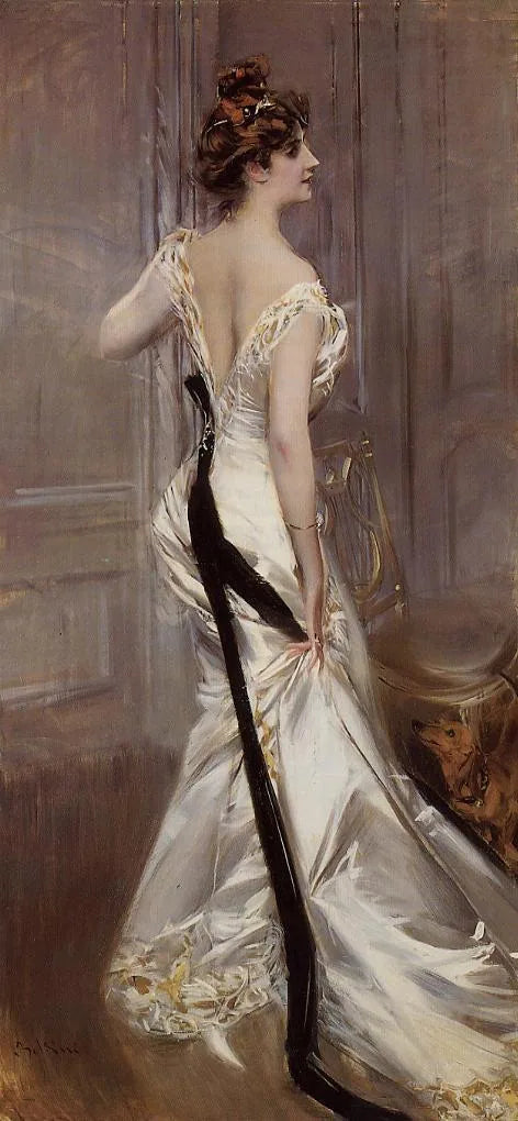 Ritratto di Ava Lister, baronessa Ribblesdale ; nata Ava Astor - Giovanni Boldini