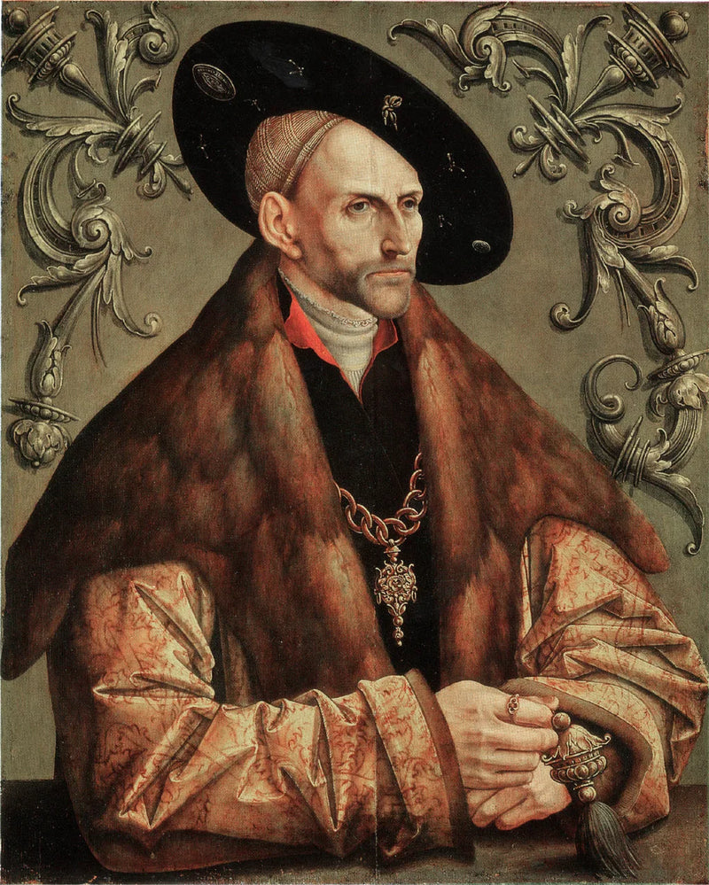 Ritratto di Edzard I, conte di Oost-Friesland - Jacob Cornelisz van Oostsanen