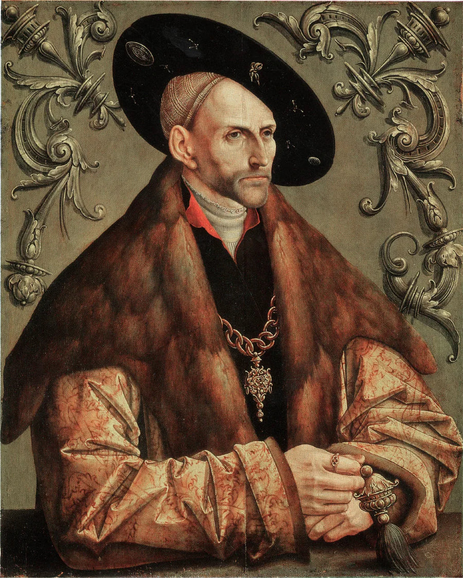 Ritratto di Edzard I, conte di Oost-Friesland - Jacob Cornelisz van Oostsanen