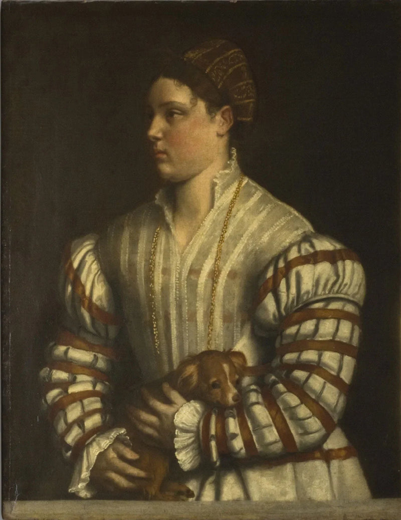 Ritratto di Eleonora Averoldi - Alessandro Bonvicino