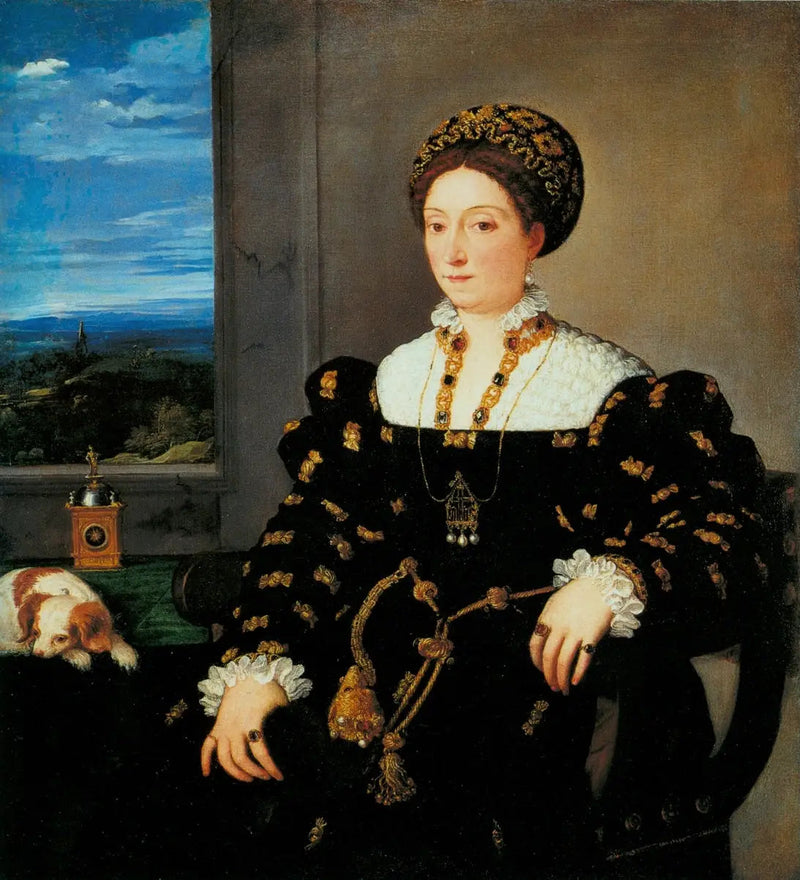 Ritratto di Eleonora Gonzaga della Rovere - Tiziano