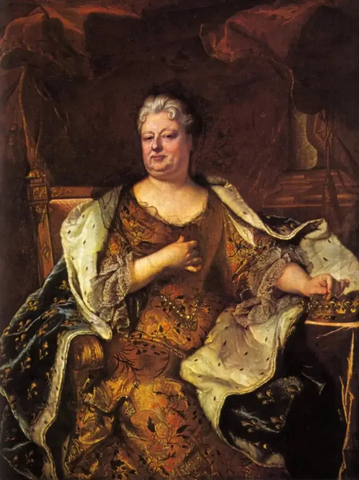 Ritratto di Elisabetta Charlotte d'Orléans - Hyacinthe Rigaud