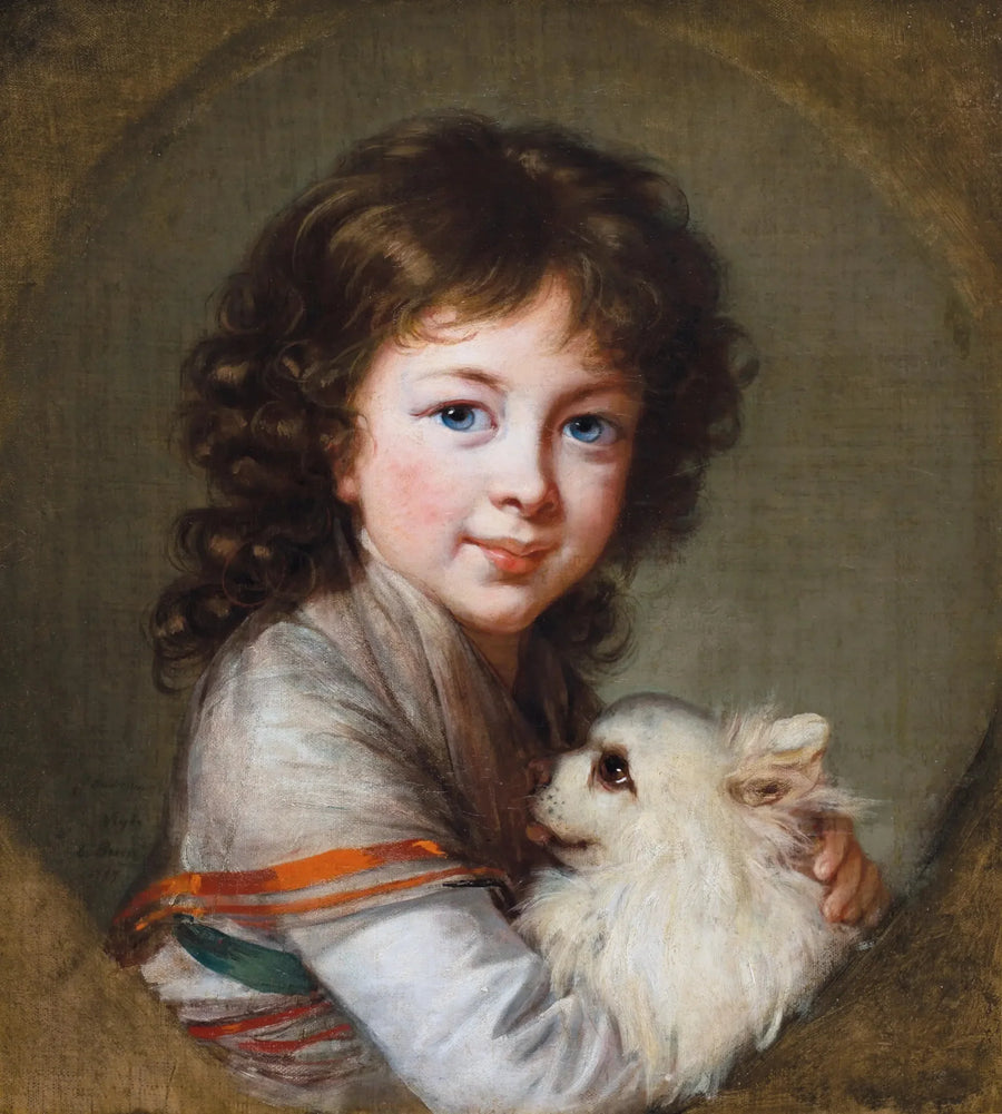Ritratto di Elisabetta Isabella Mniszech - Élisabeth Vigeé Le Brun