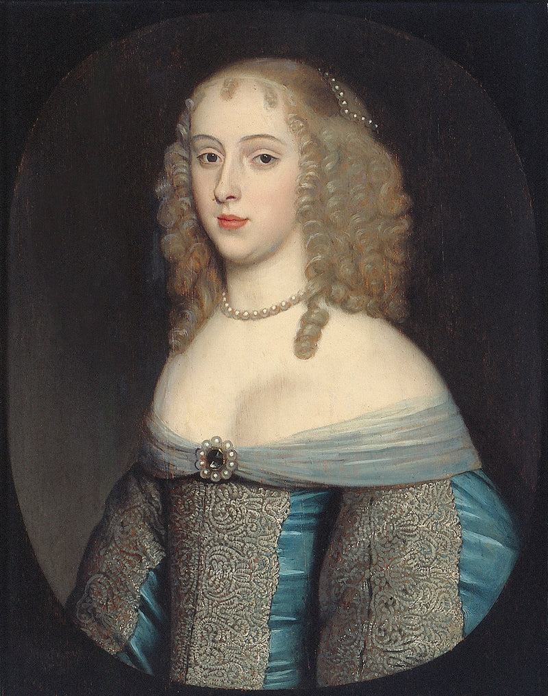 Ritratto di Elisabetta van Nassau-Beverweerd (1633-1718) - Gerrit van Honthorst
