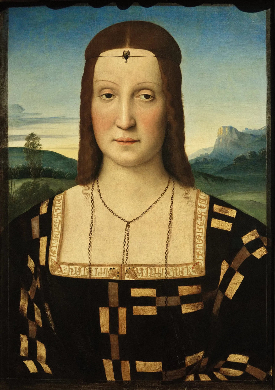 Ritratto di Elisabetta Gonzaga - Raffaello Sanzio