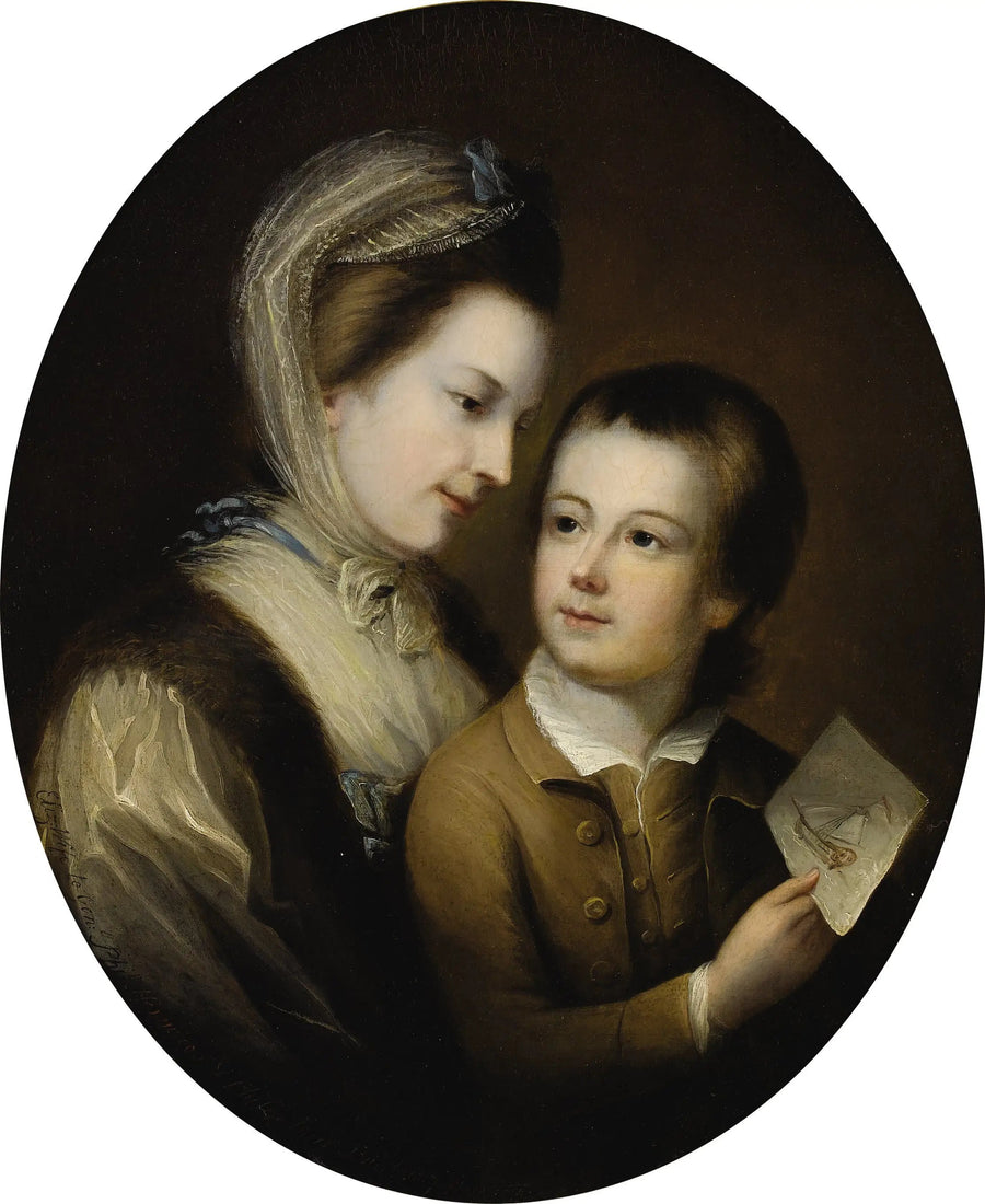 Ritratto di Elizabeth Honywood e suo figlio Philip, 1767 - Thomas Gainsborough