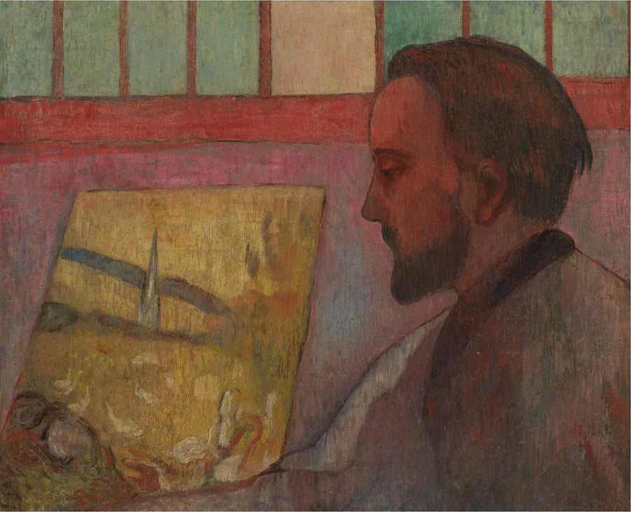 Ritratto di Émile Schuffenecker - Émile Bernard