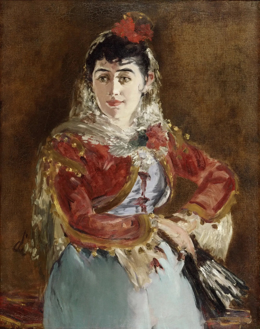 Ritratto di Émilie Ambre nel ruolo di Carmen - Édouard Manet