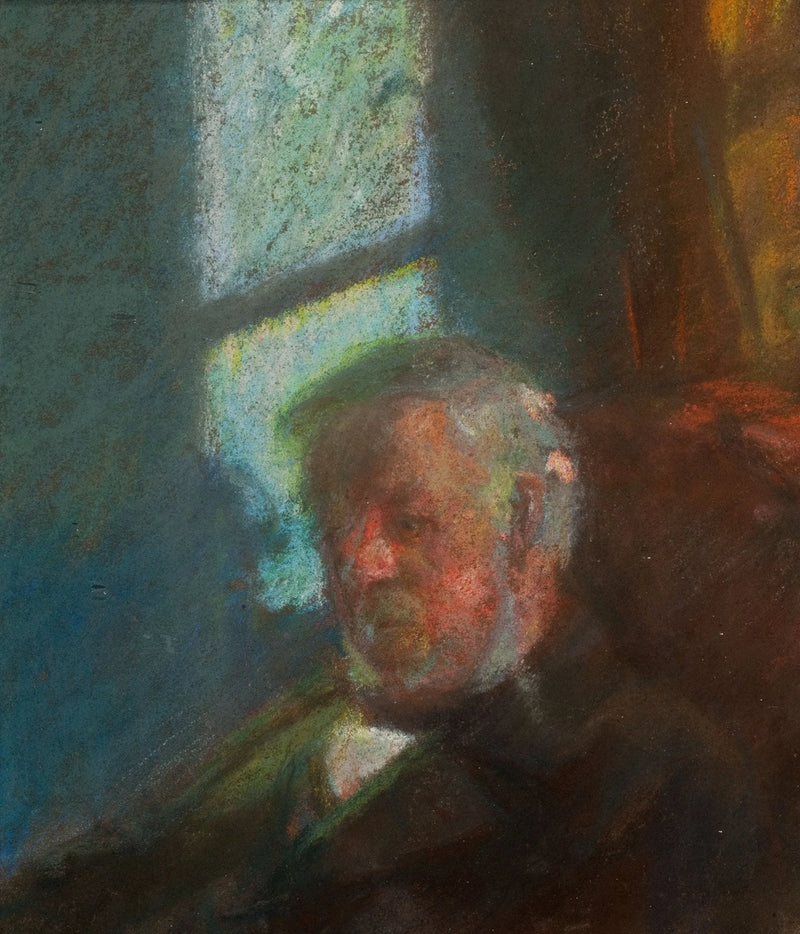 Ritratto di Erik Bründum. -Anna Ancher