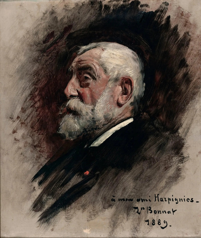 Ritratto di Henri Harpignies - Léon Bonnat