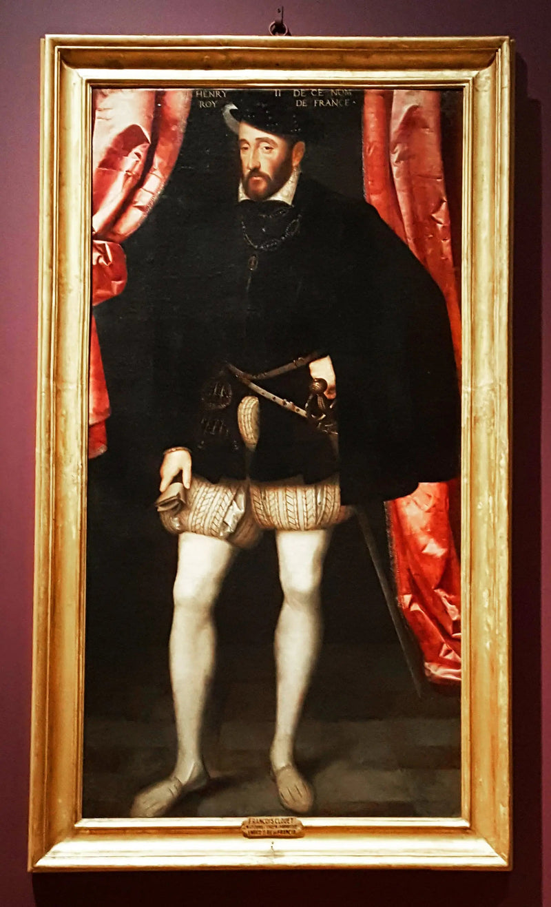 Ritratto di Enrico II - François Clouet