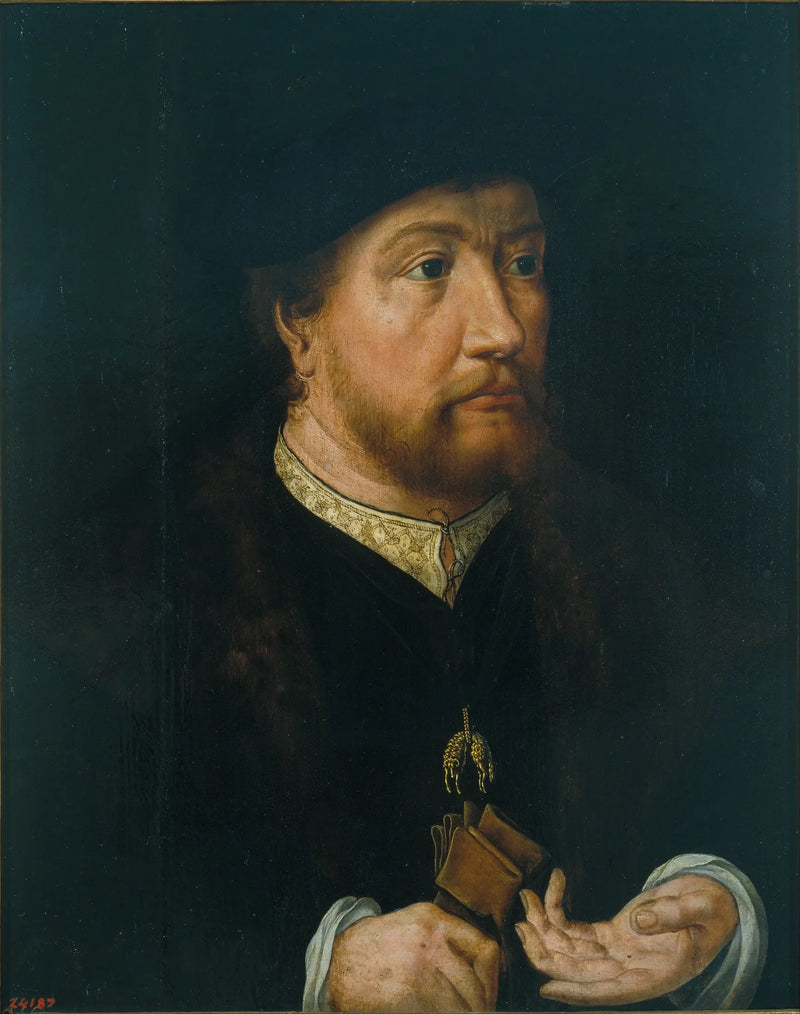 Ritratto di Henri III, conte di Nassau - Jan Gossaert