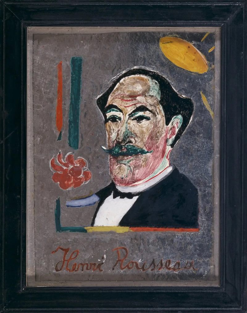 Ritratto di Henri Rousseau - Franz Marc