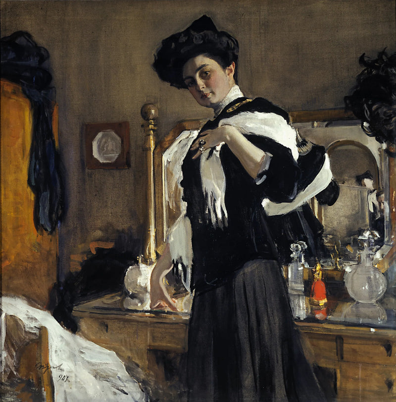 Ritratto di Henriette Girshman - Valentin Serov