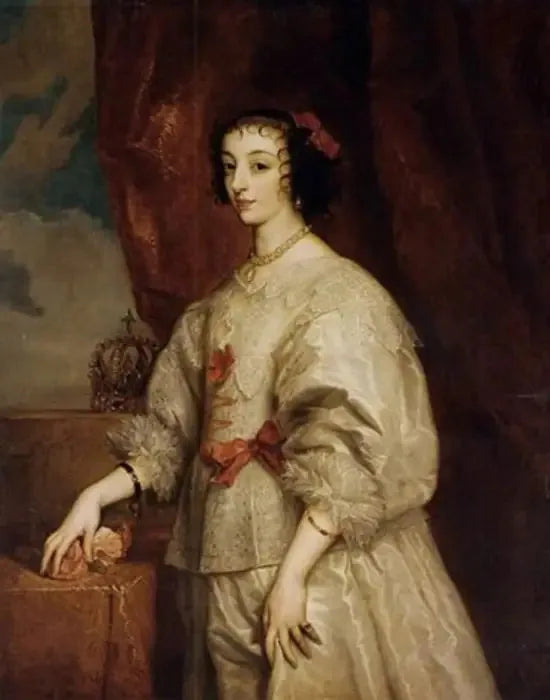 Ritratto di Henriette Marie - Antoine van Dyck