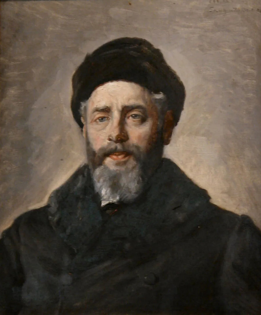 Ritratto di Henrik Pontopidan - Michael Peter Ancher