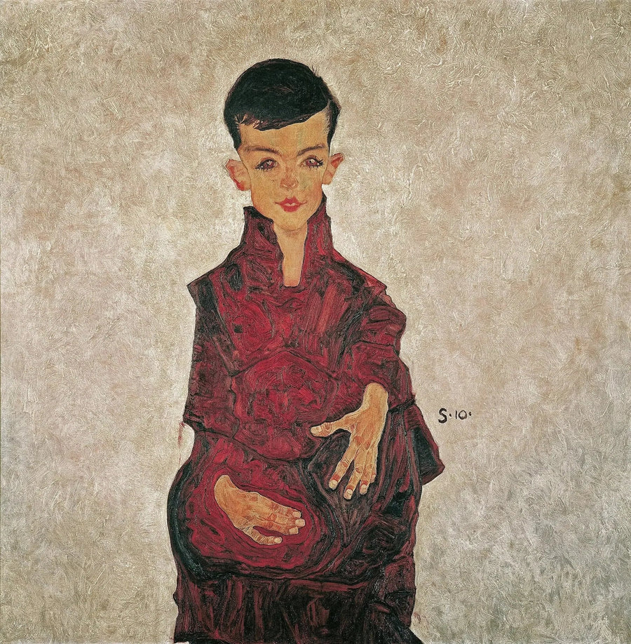 Ritratto di Herbert Reiner - Egon Schiele