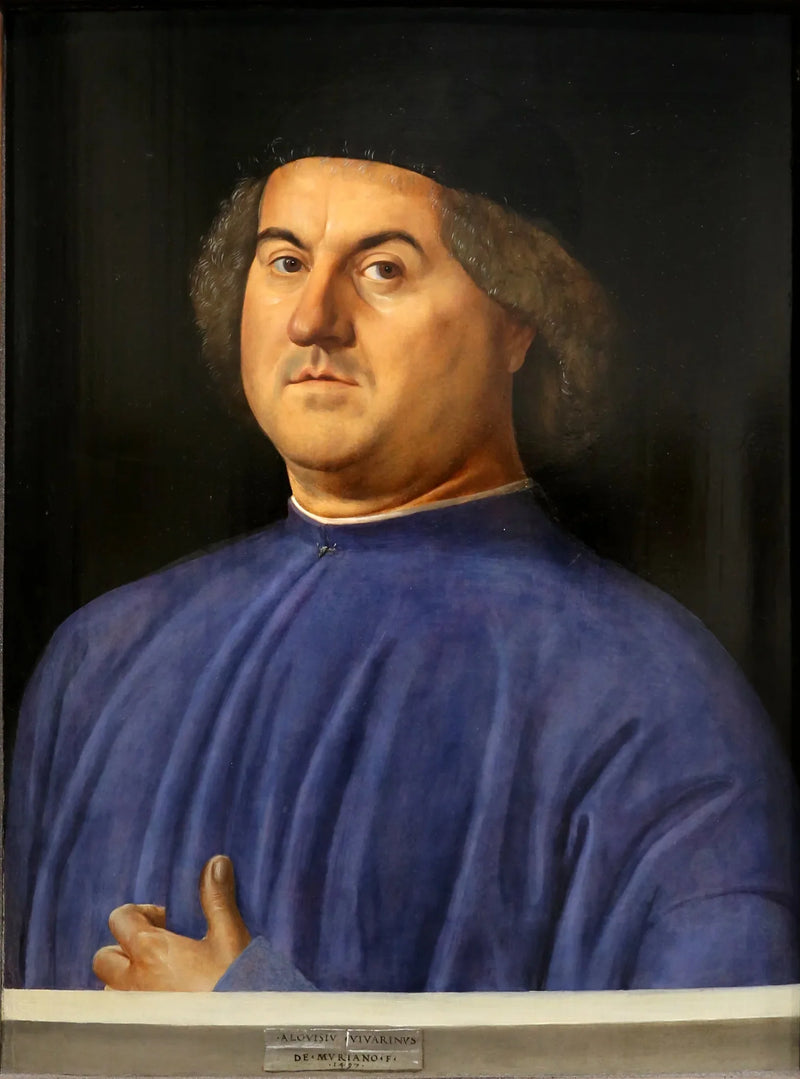 Ritratto di uomo - Alvise Vivarini