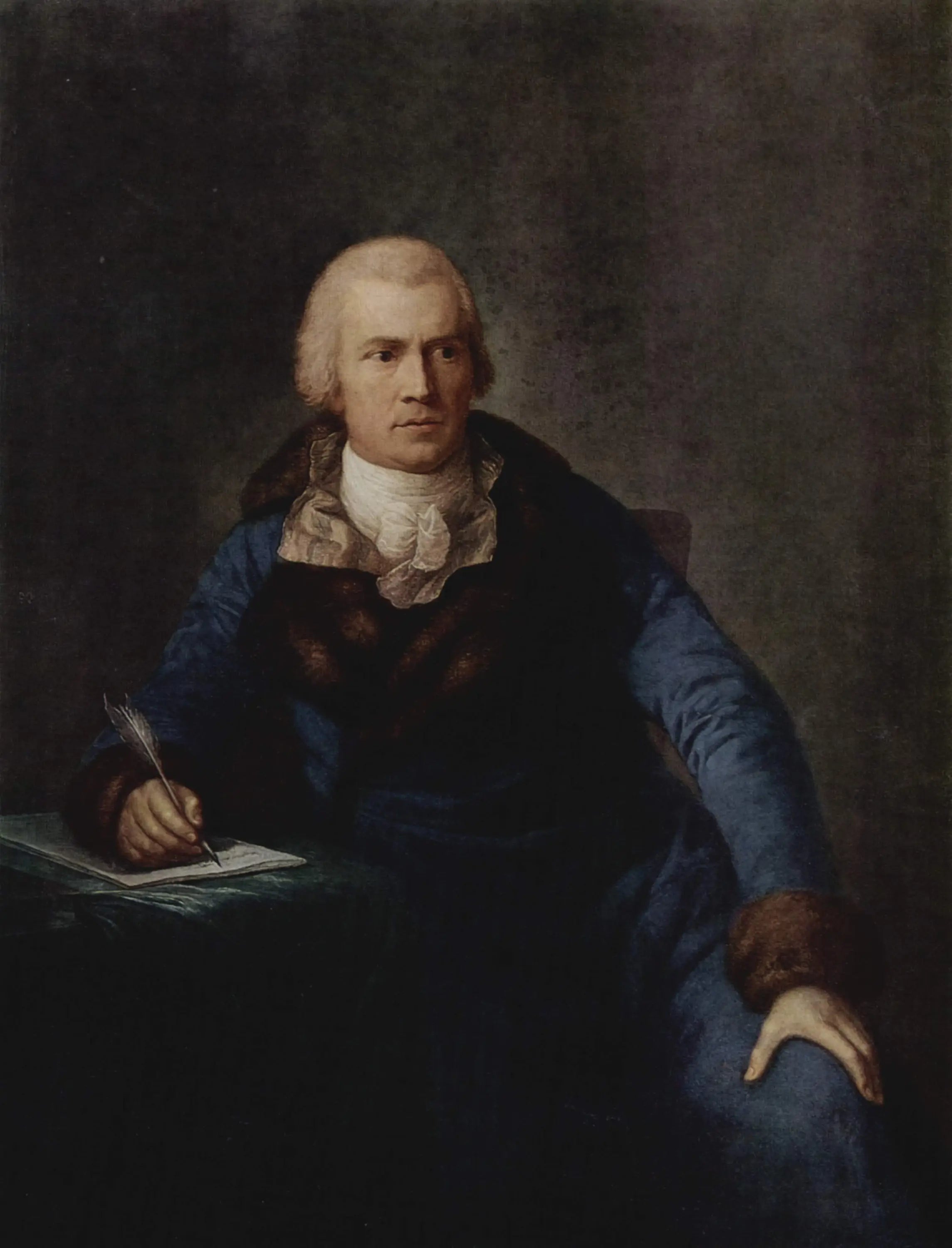 Portrait d'homme - Anton Graff image 1 reproduction de peinture à l’huile