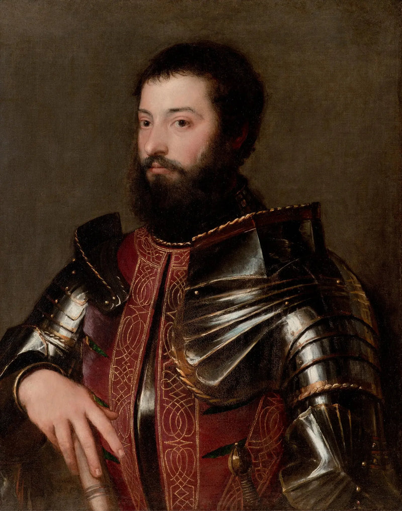 Ritratto di uomo in armatura - Titian