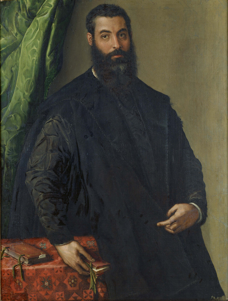 Portrait d'homme - Francesco Salviati image 1 tableau peint à l’huile sur toile