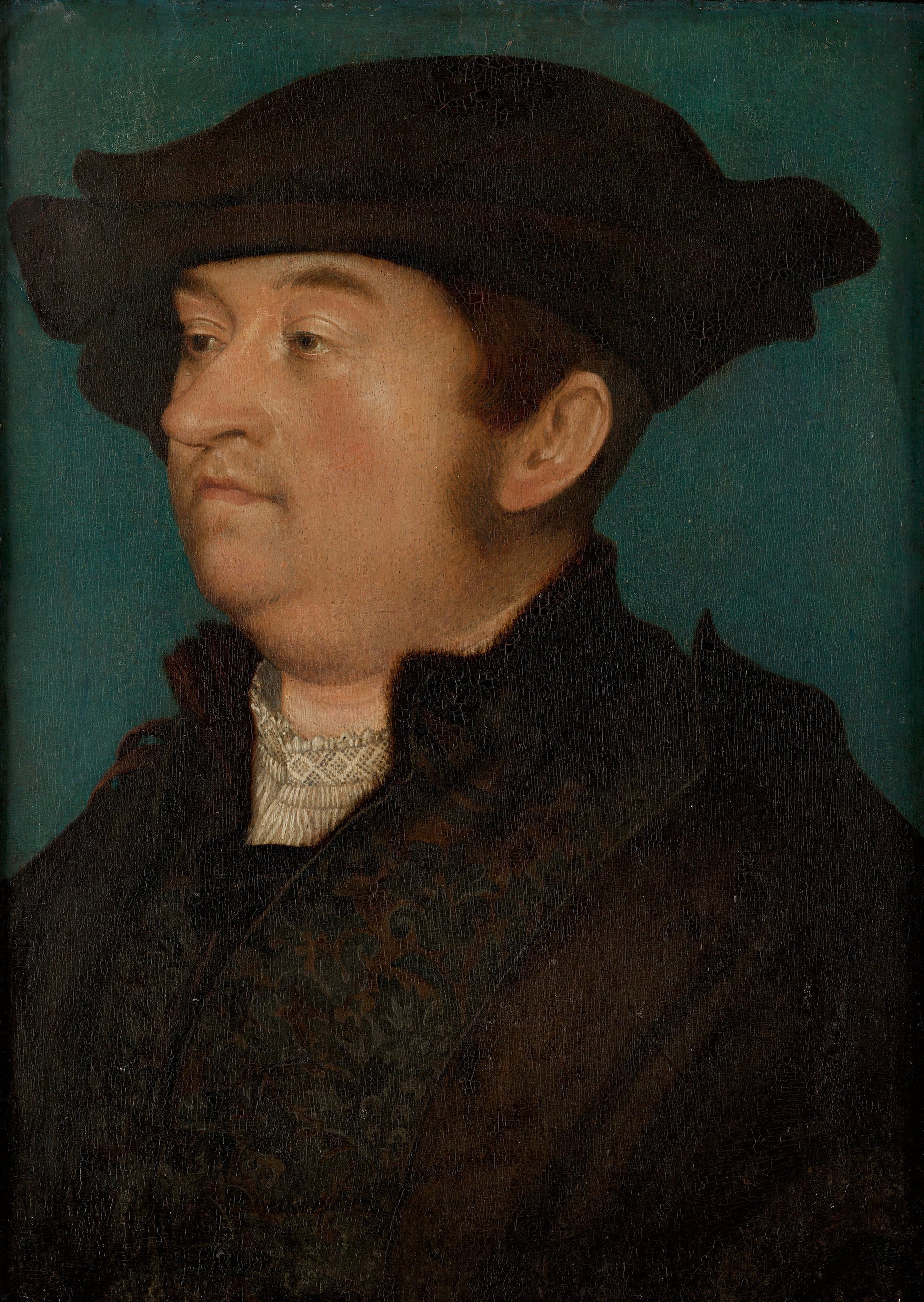 Portrait d'homme - Hans Holbein the Elder image 1 reproduction réalisée par Alpha Reproduction