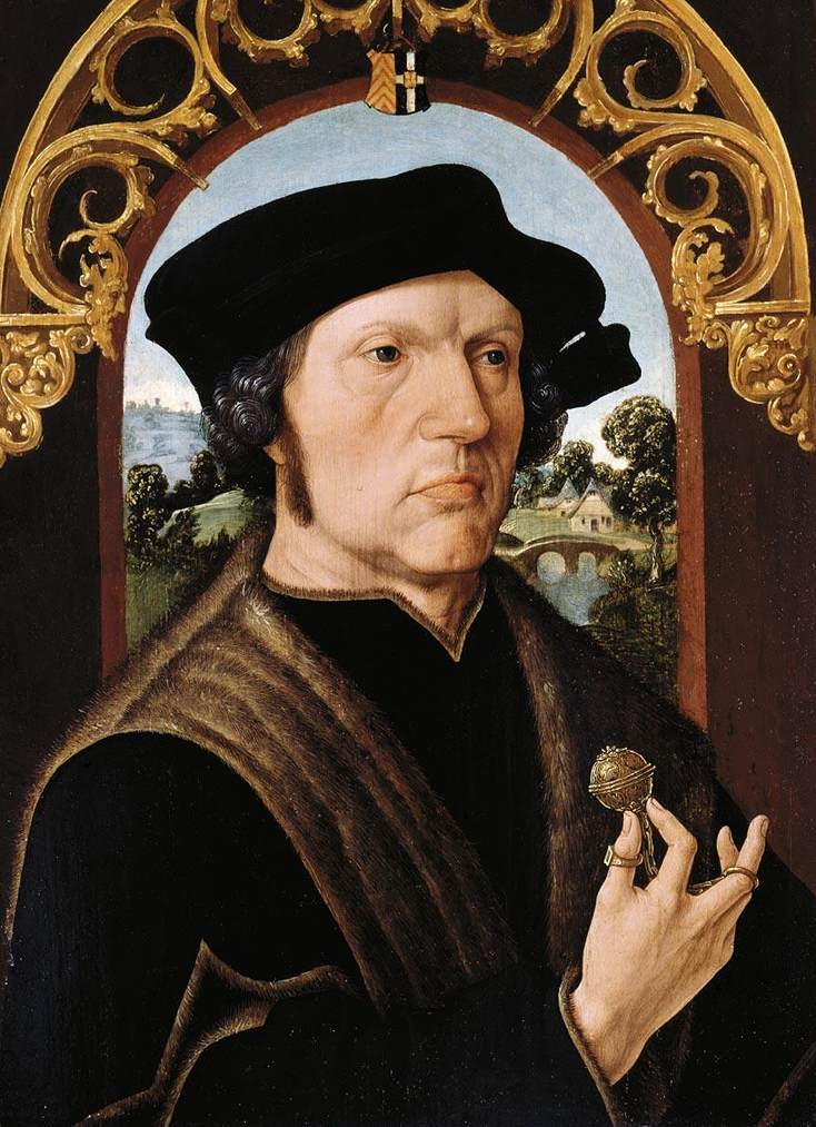 Ritratto di uomo - Jacob Cornelisz van Oostsanen