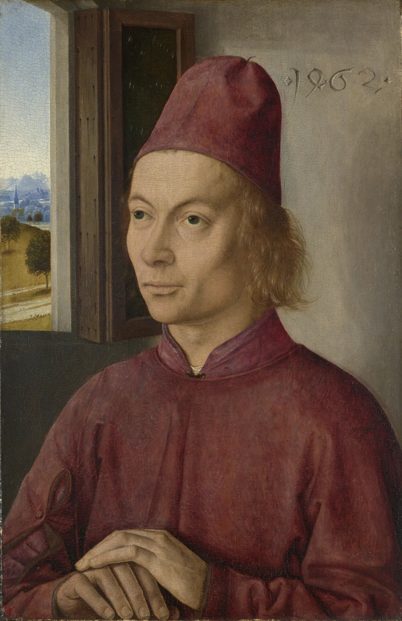 Ritratto di uomo (Jan van Winckele ?) - Dirk Bouts