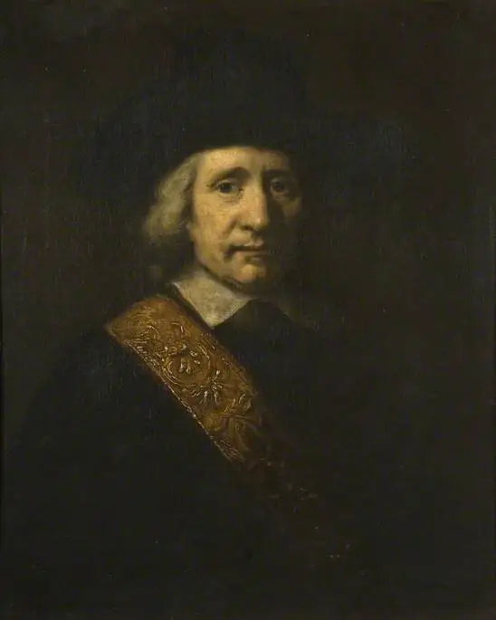 Ritratto di uomo (Il Porta-insegna, Floris Soop, 1604–1657) - Rembrandt