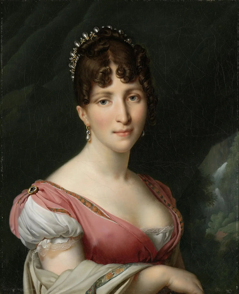 Ritratto di Hortense de Beauharnais, regina di Olanda - Anne-Louis Girodet