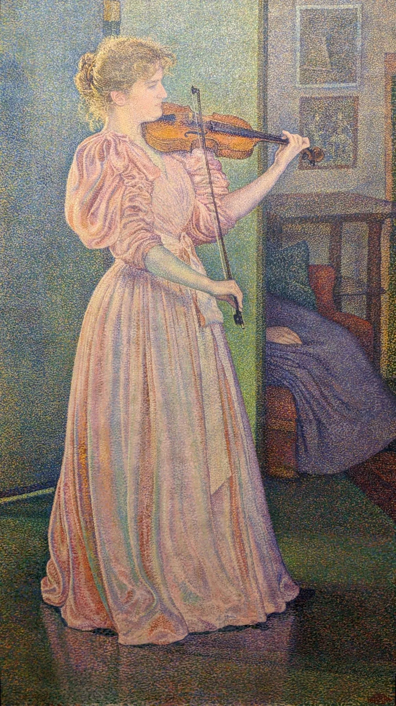 Ritratto di Irma S��the - The��o van Rysselberghe