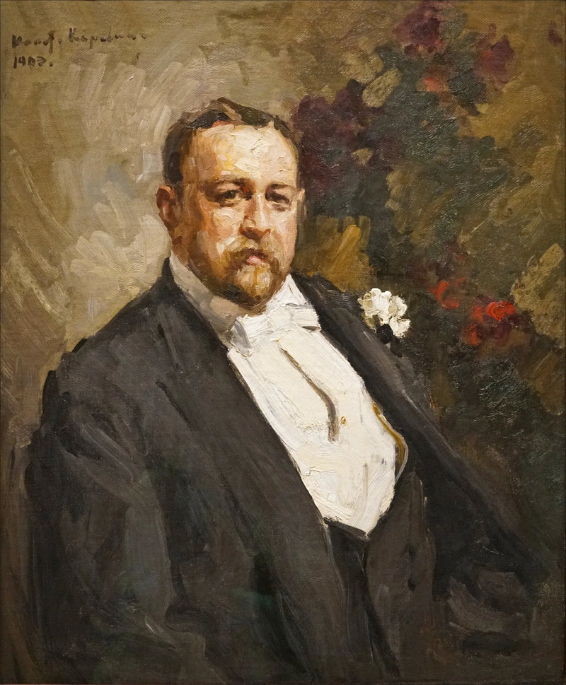 Ritratto di Ivan Morosov - Konstantin Korovin