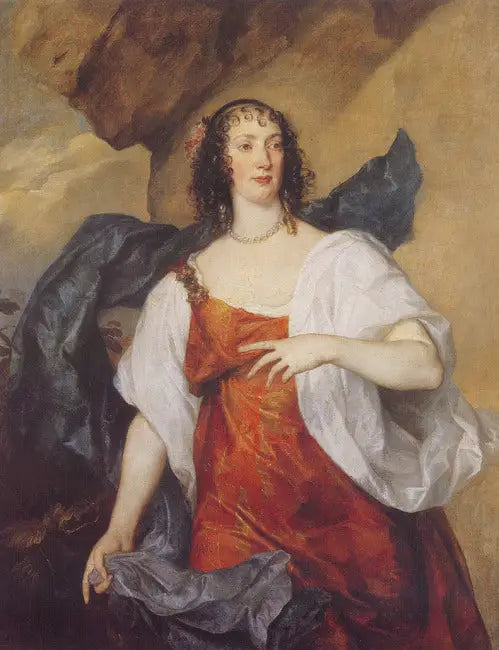 Ritratto di Olivia Boteler, moglie di Endymion Porter - Antoine van Dyck