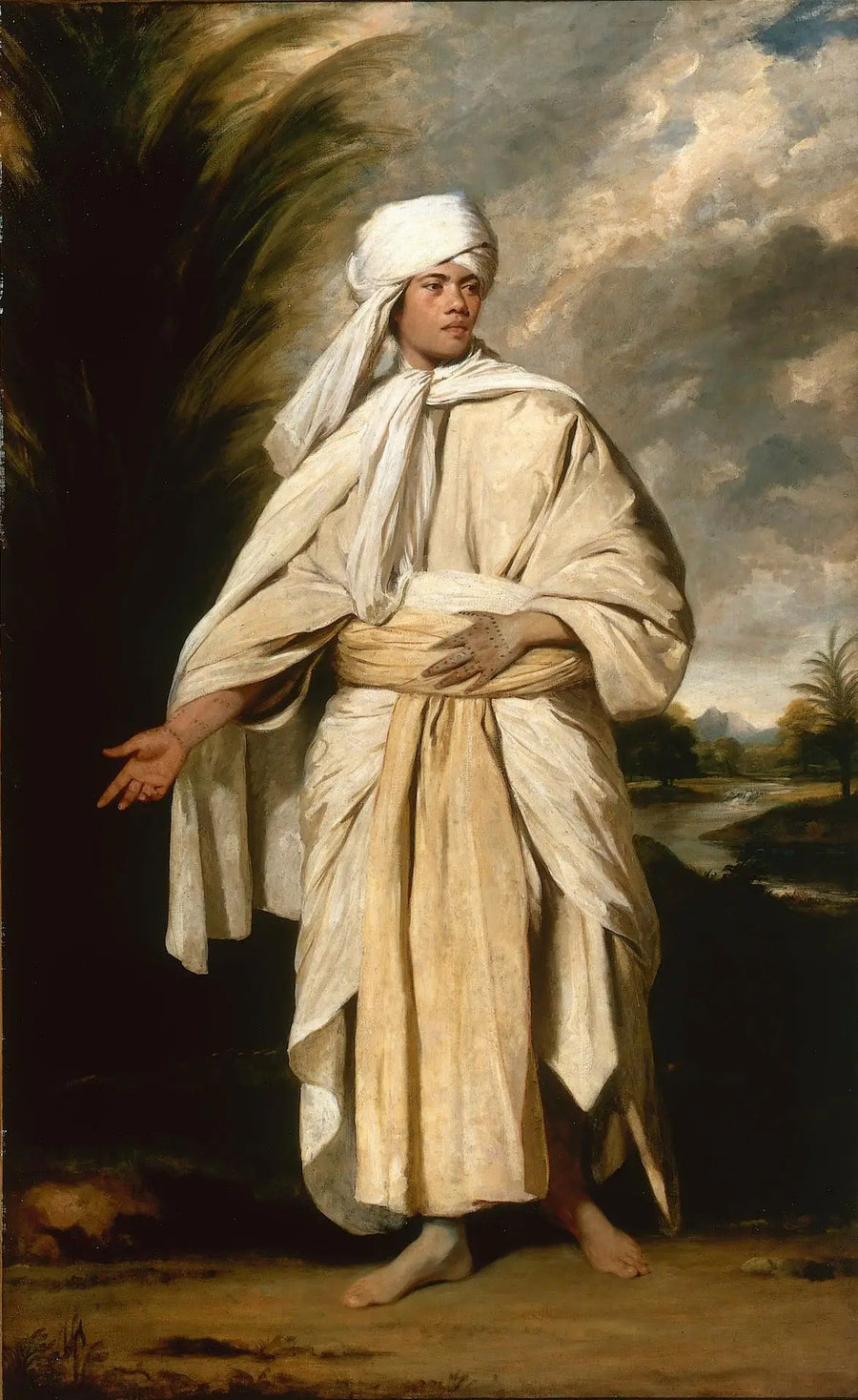Ritratto di Omai - Joshua Reynolds