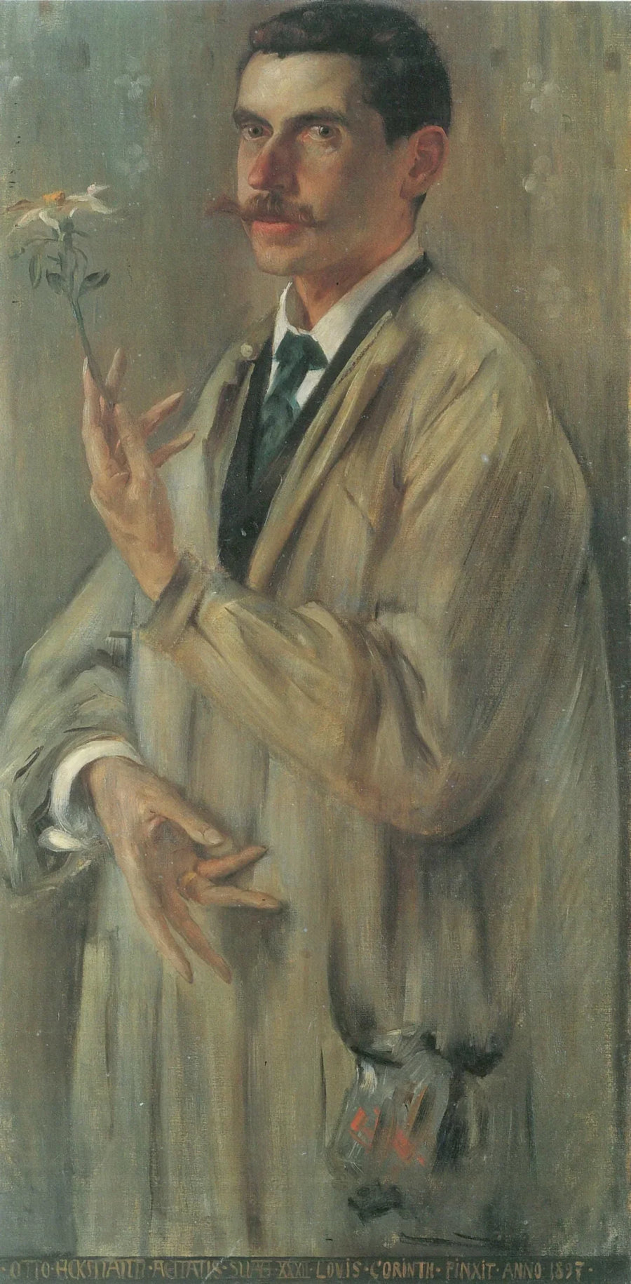 Ritratto di Otto Eckmann - Lovis Corinth