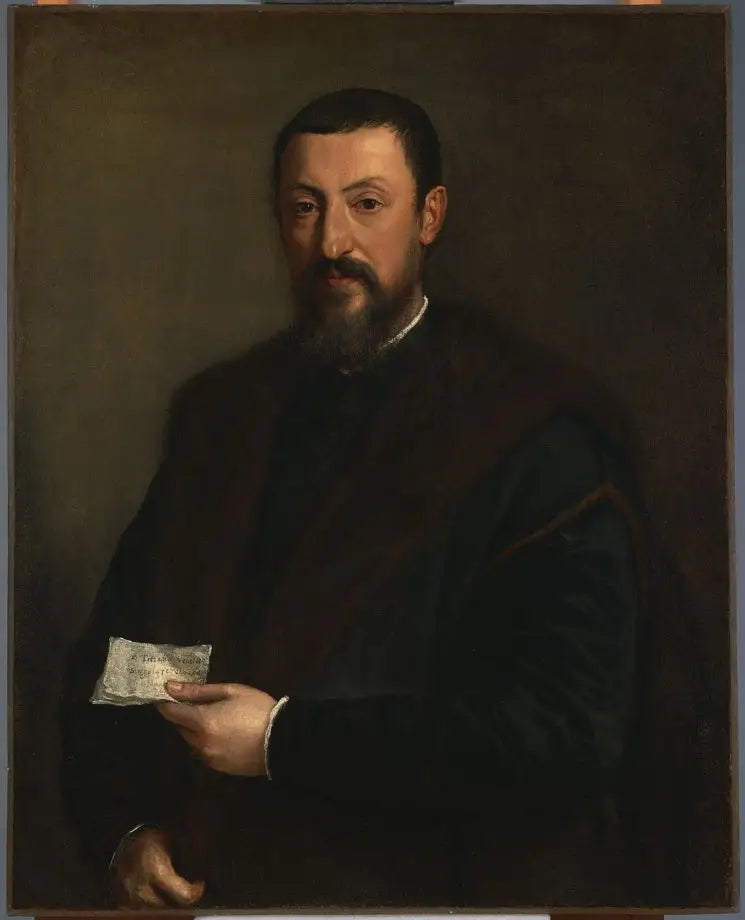 Ritratto di un amico del Tiziano, Marco Mantova Benevides - Titian