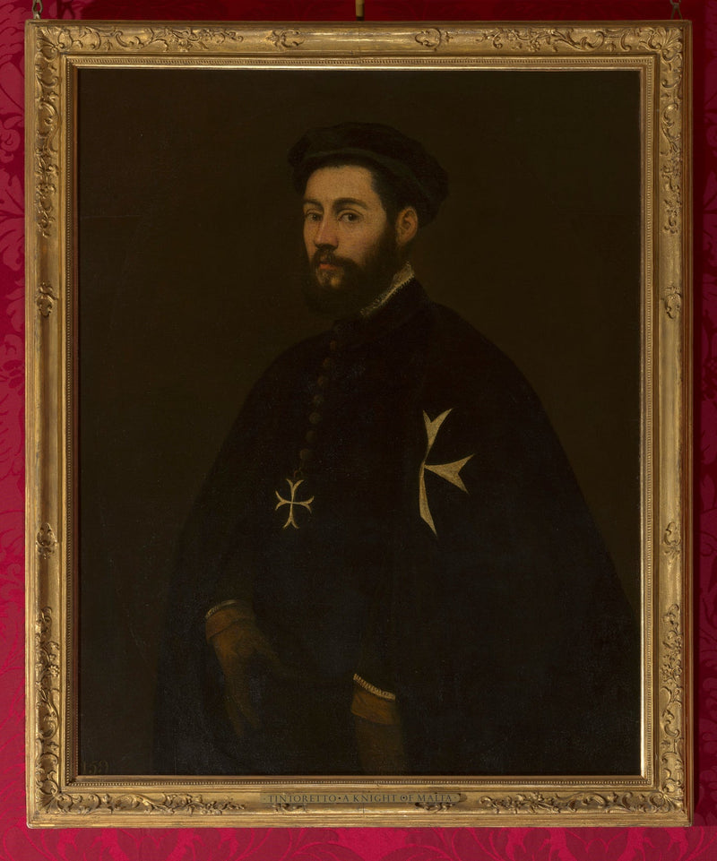 Ritratto di un cavaliere di Malta - Jacopo Tintoretto