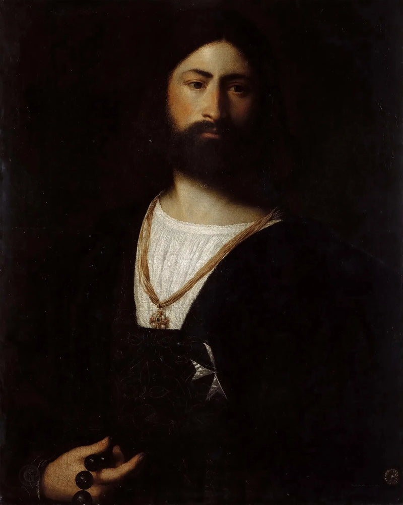 Ritratto di un cavaliere di Malta - Titian