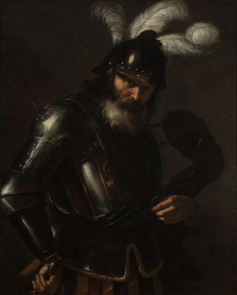 Ritratto di un cavaliere in armatura - Mattia Preti