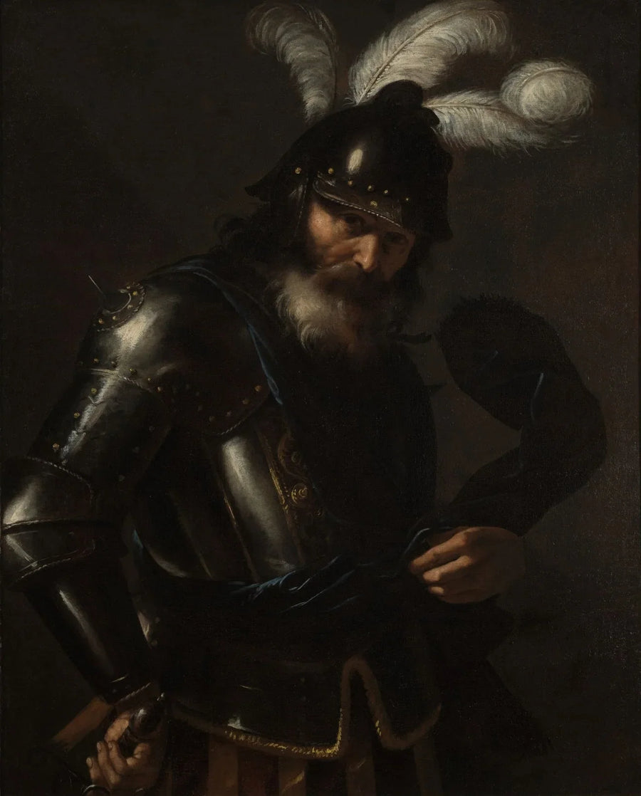 Ritratto di un cavaliere in armatura - Mattia Preti