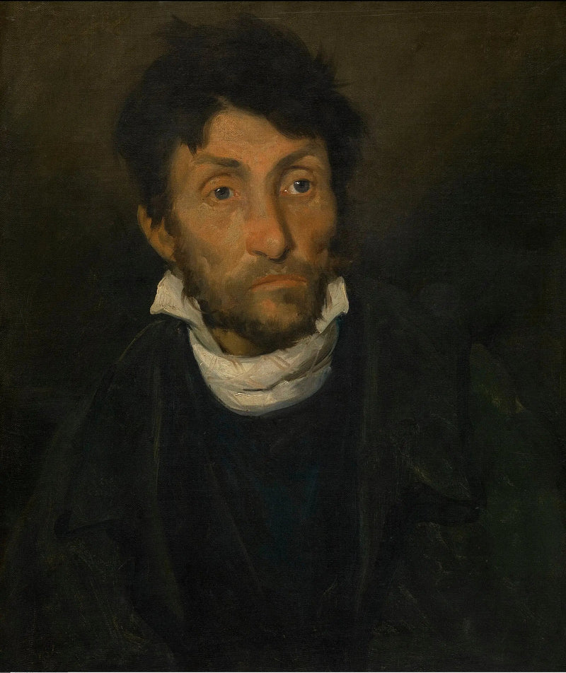 Ritratto di un cleptomane - Théodore Géricault