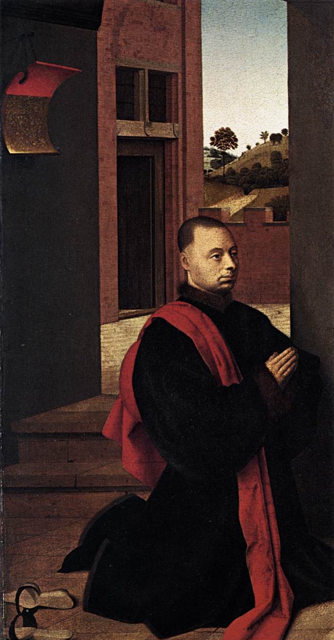 Ritratto di un donatore - Petrus Christus