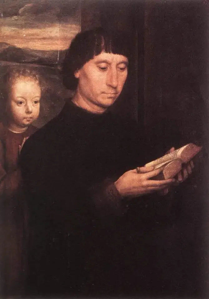 Ritratto di un donatore maschile - Hans Memling